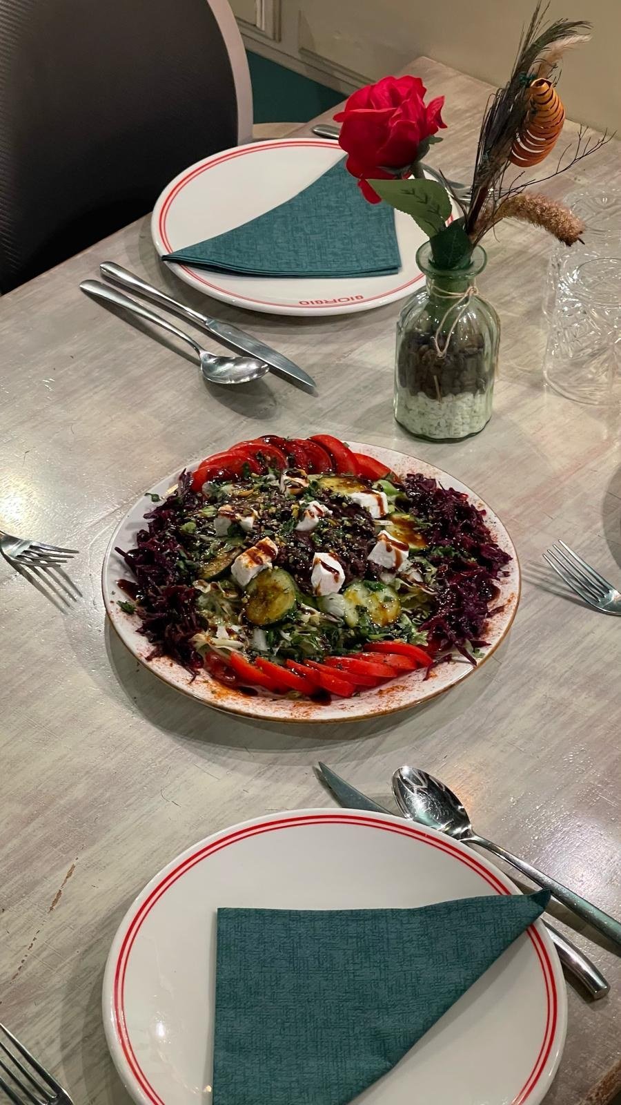 Cena con kebab halal